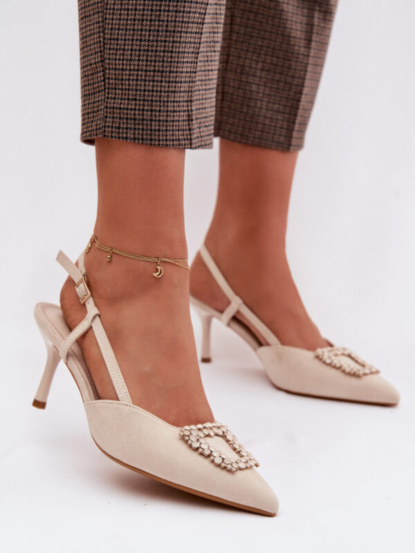 Sandały Model Ismeria G495 Light Beige - Step in style