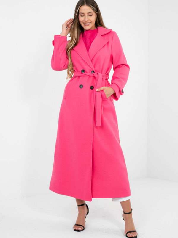 Płaszcz Damski Model IT-PL-97035.17 Fluo Pink - Factory Price