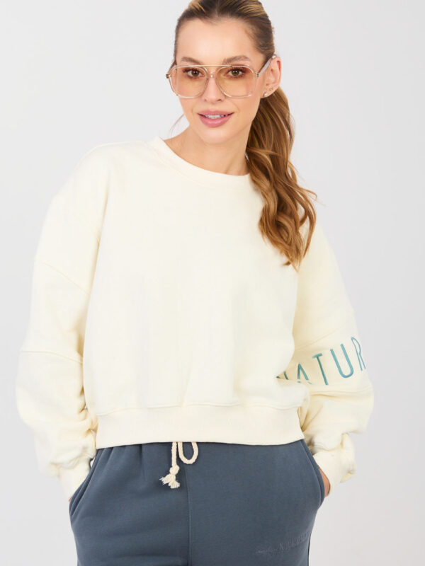 Bluza Damska Model NS-BL-NS26117.02 Ecru - Factory Price