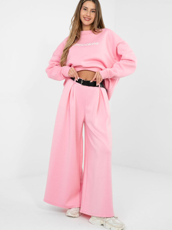 Spodnie Dresowe Model IT-SP-17872.29 Pink - Rue Paris