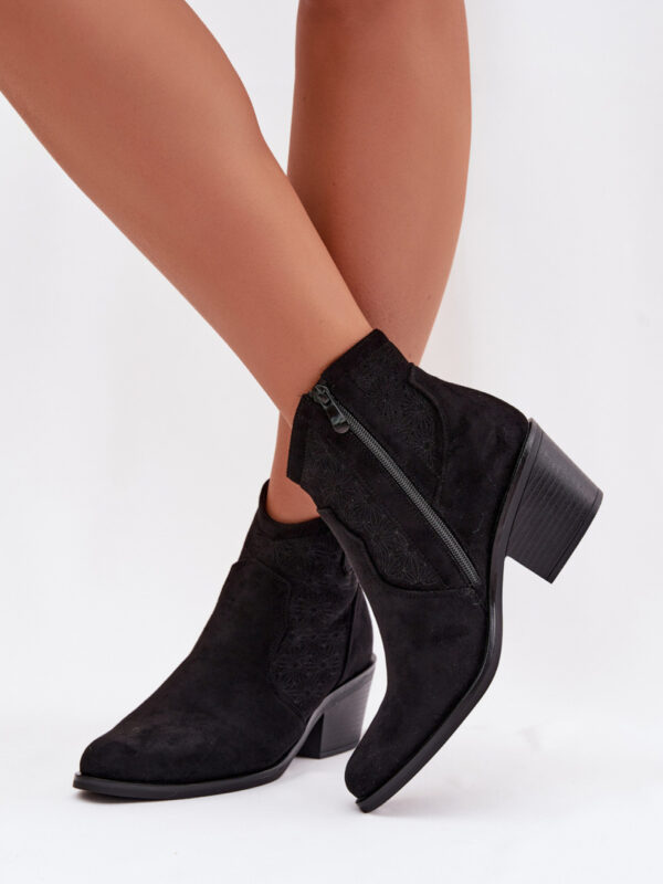 Botki Model S.Barski HY61-8013 Black - Step in style