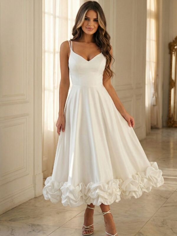 Sukienka Model 345-04 White - Bicotone