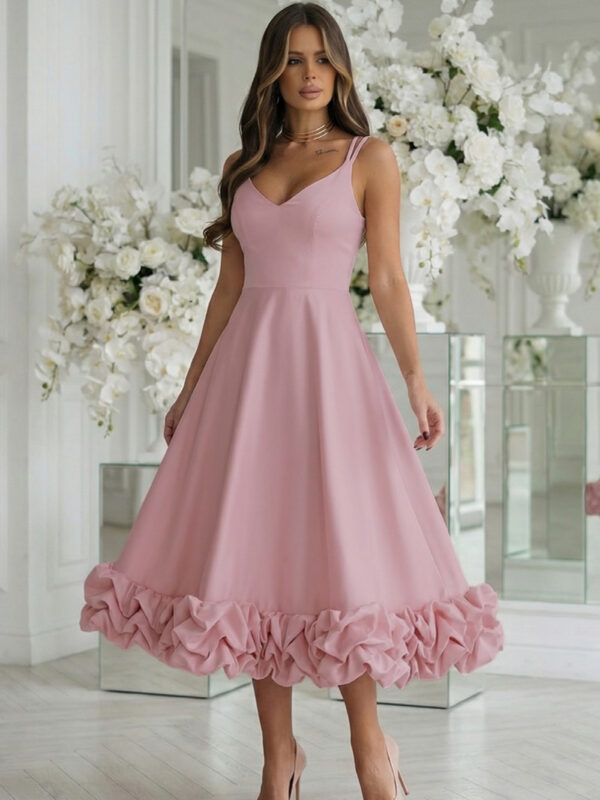 Sukienka Model 345-20 Pink - Bicotone