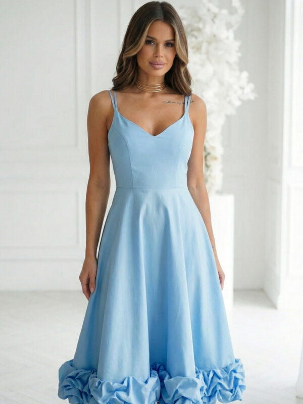 Sukienka Model 345-08 Baby Blue - Bicotone