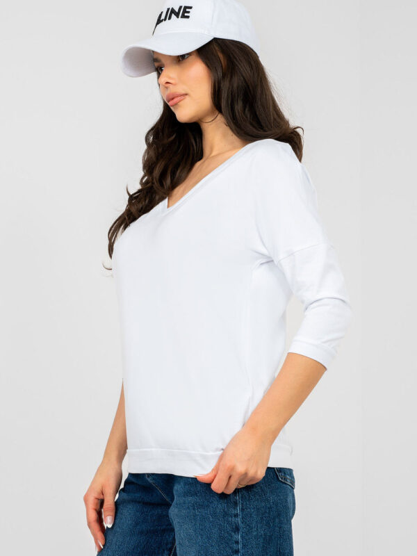 Bluzka Model RV-BZ-A1192.71 White - Rue Paris