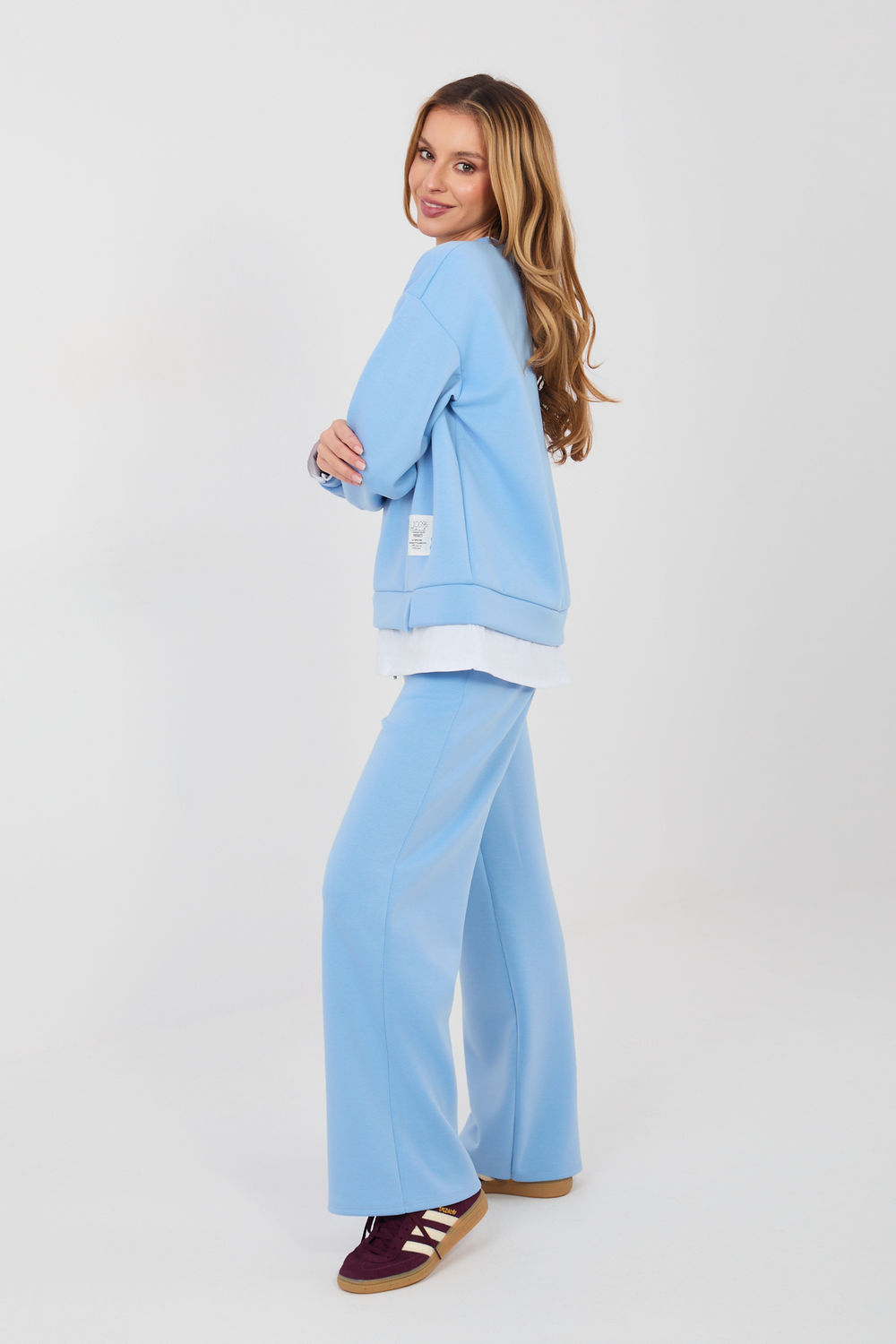 Spodnie Komplet Model IT-KMPL-22230.18 Light Blue - Rue Paris