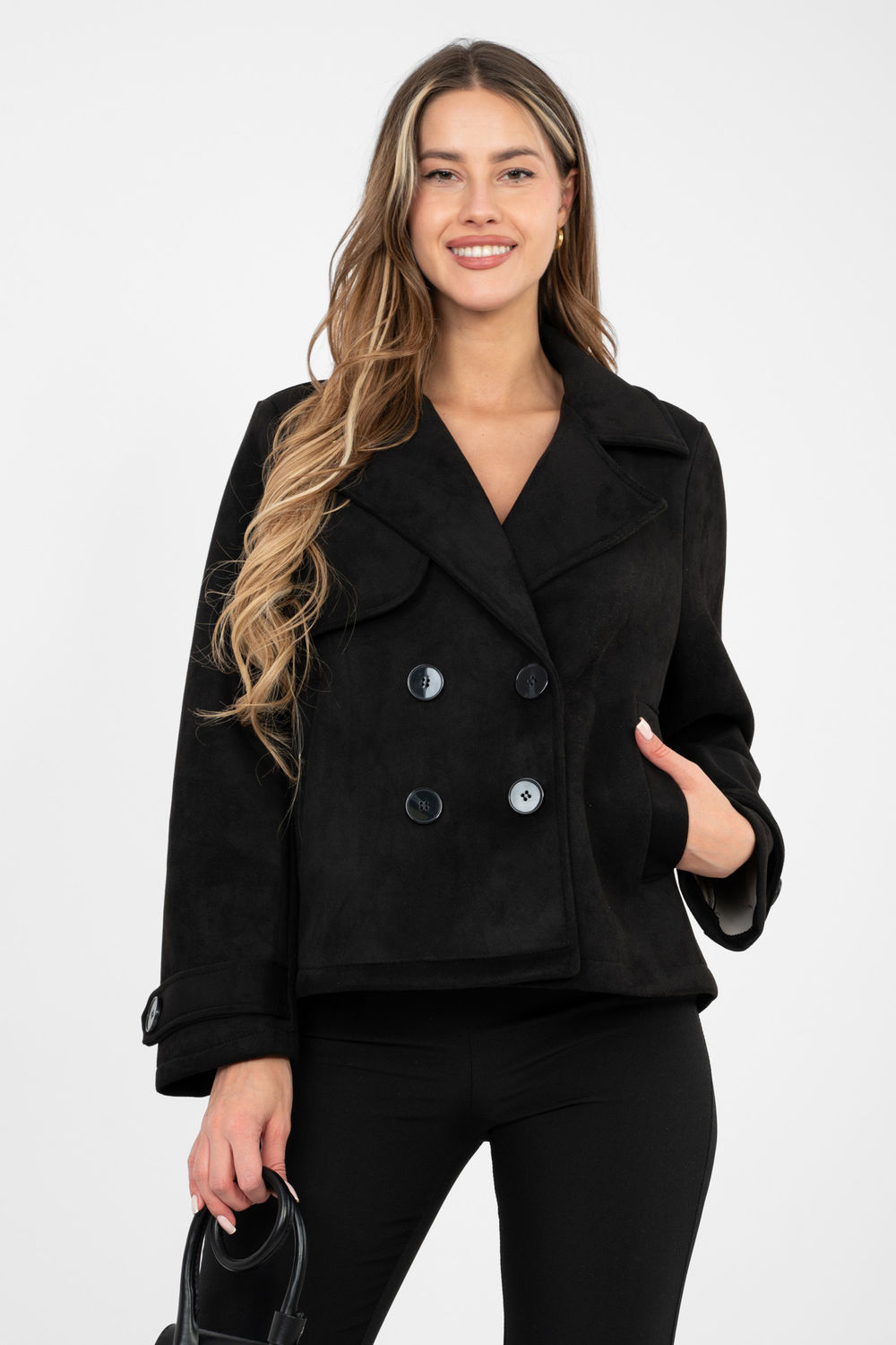 Płaszcz Damski Model IT-KR-97335.02 Black - Factory Price