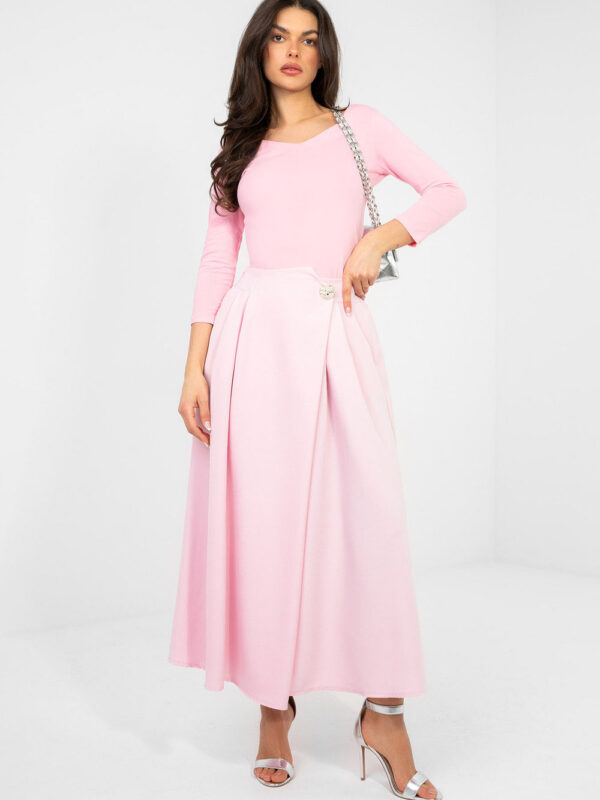 Bluzka Model RV-BZ-A1190.16 Light Pink - Rue Paris