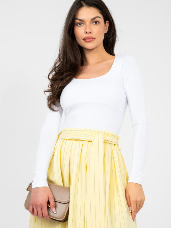 Bluzka Model RV-BZ-A1193.26 White - Rue Paris