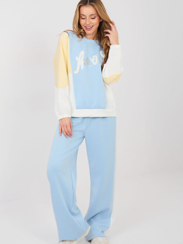 Spodnie Komplet Model IT-KMPL-22210.95 Light Blue - Rue Paris
