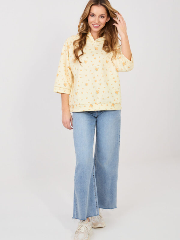 Bluza Damska Model IT-BZ-22278.74 Light Yellow - Italy Moda