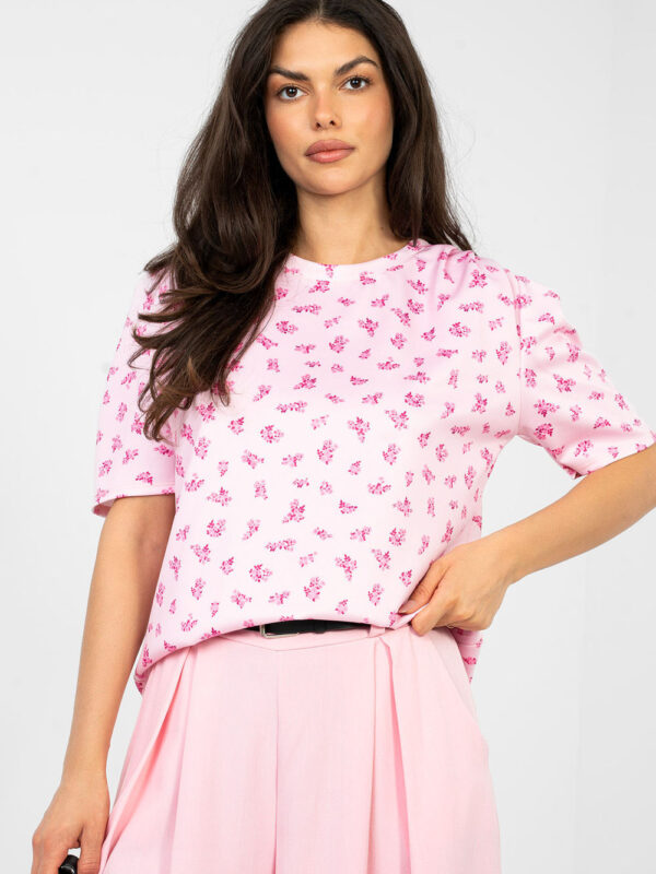 Bluzka Model MI-BZ-A2985.97 Light Pink - Italy Moda