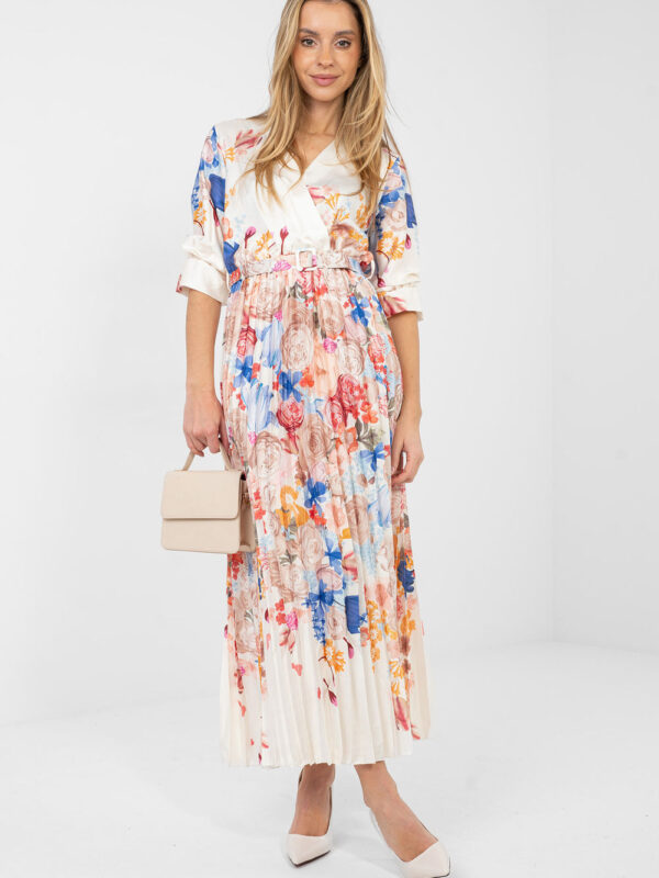 Sukienka Model IT-SK-18828.92 Ecru - Italy Moda