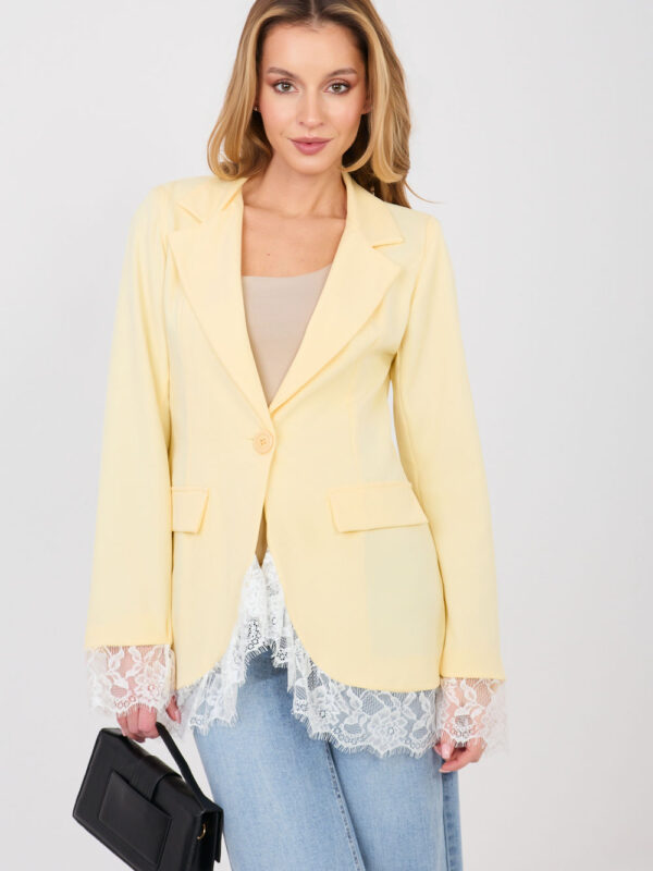 Marynarka Model IT-MA-60155.36 Light Yellow - Factory Price