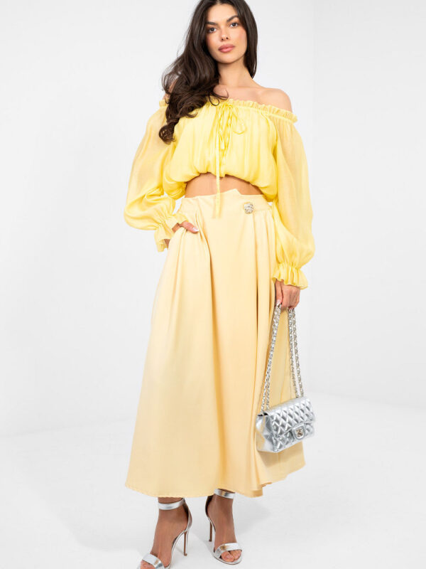 Spódnica Model IT-SD-81036.82 Light Yellow - Factory Price