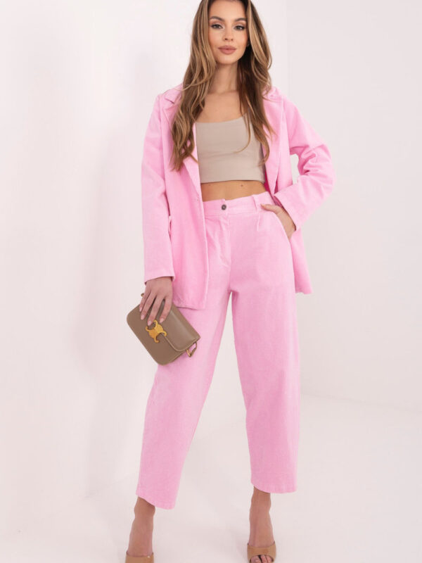 Spodnie Damskie Model IT-SP-FL8916.13 Light Pink - Rue Paris