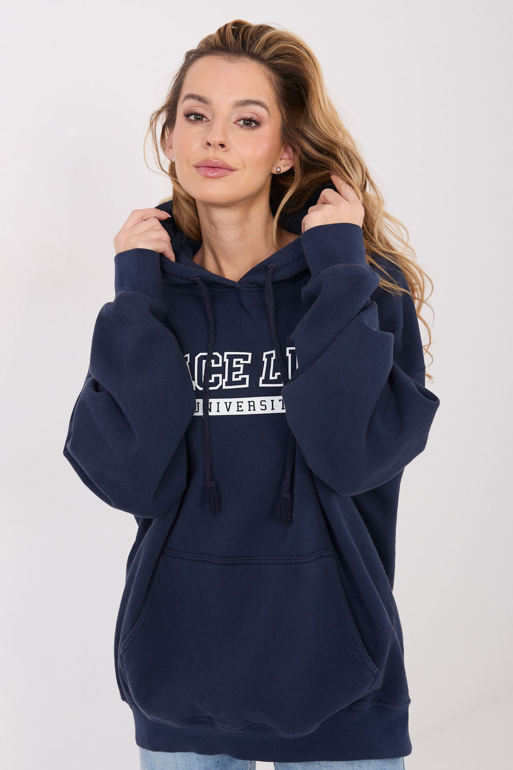 Bluza Damska Model WT-BL-A1066.53 Navy - Factory Price