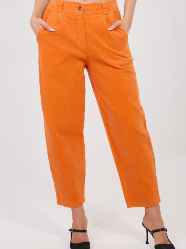 Spodnie Damskie Model IT-SP-FL8916.13 Orange - Rue Paris