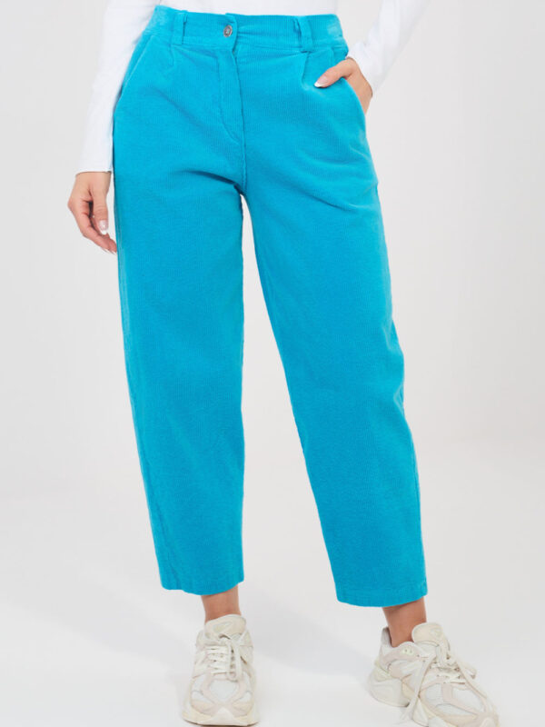 Spodnie Damskie Model IT-SP-FL8916.13 Blue - Rue Paris