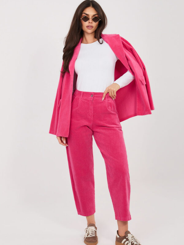 Spodnie Damskie Model IT-SP-FL8916.13 Fuksja - Rue Paris