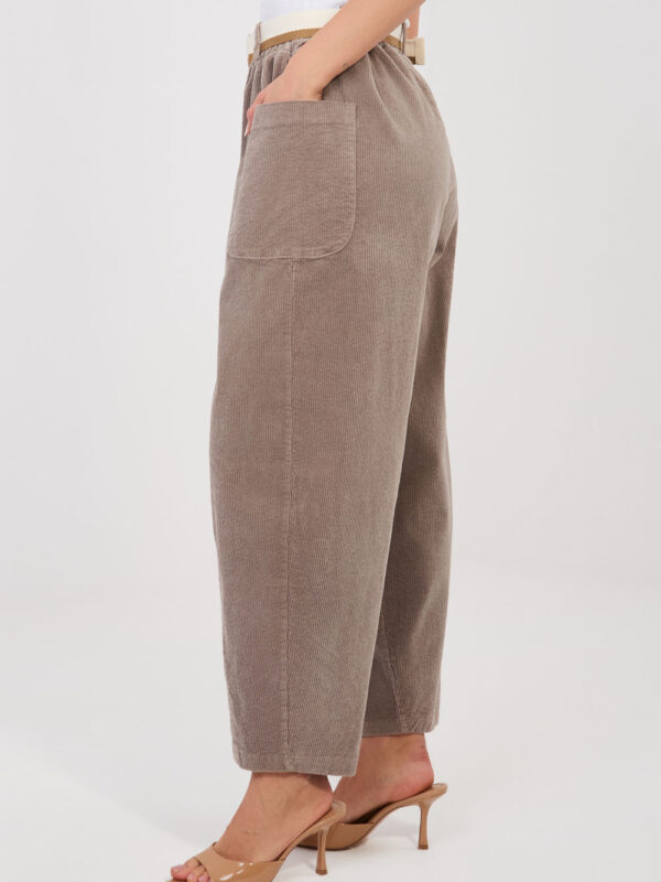 Spodnie Damskie Model IT-SP-FL9665.78 Dark Beige - Rue Paris