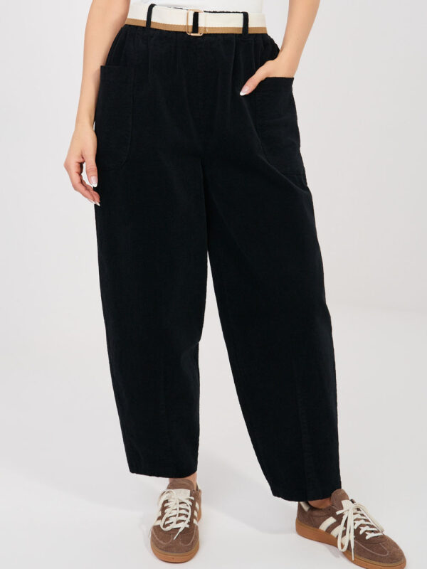 Spodnie Damskie Model IT-SP-FL9665.14 Black - Rue Paris