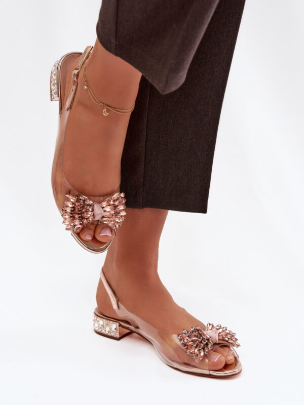 Sandały Model DA MR52-231 Pink Gold - Step in style