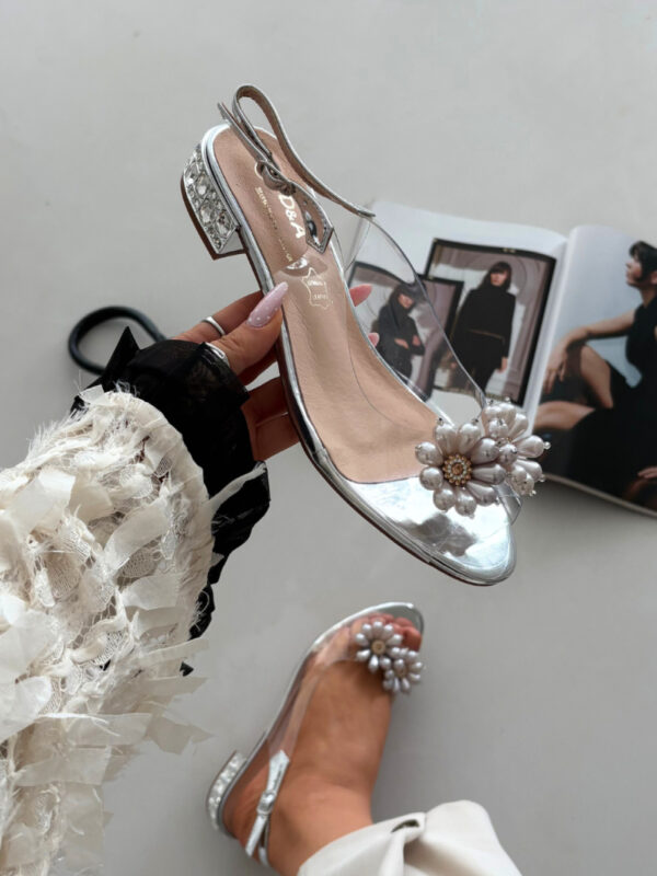 Sandały Model DA MR52-229 Silver - Step in style