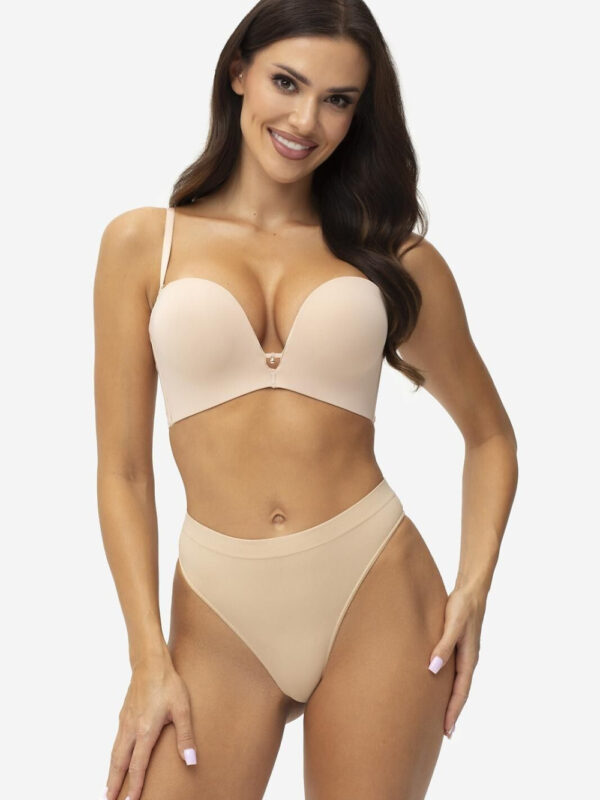 Biustonosz push up Biustonosz Push-up Model Joyce Beige - Gatta