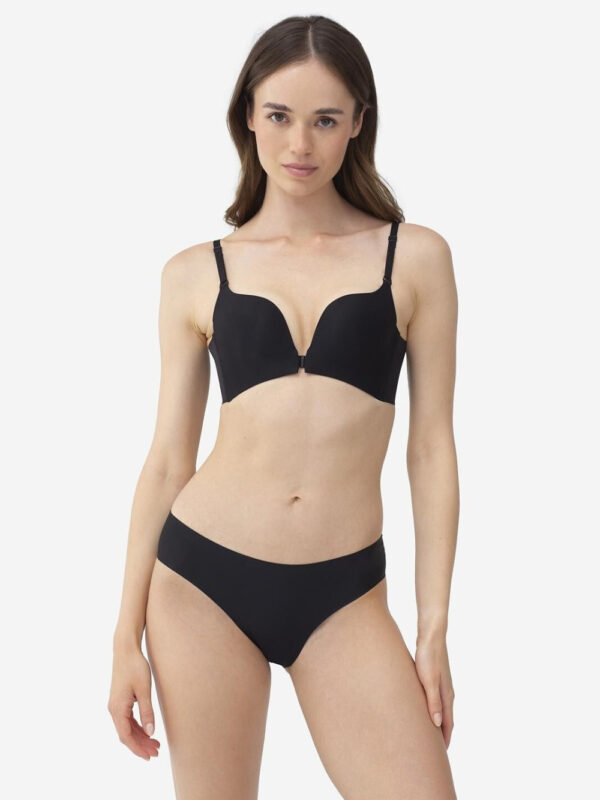 Biustonosz push up Biustonosz Push-up Model Frontopen Black - Gatta