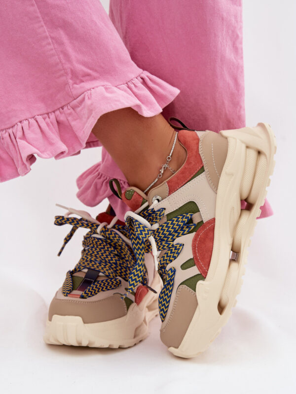 Buty Sportowe Model DA CR61-3133 Beige - Step in style