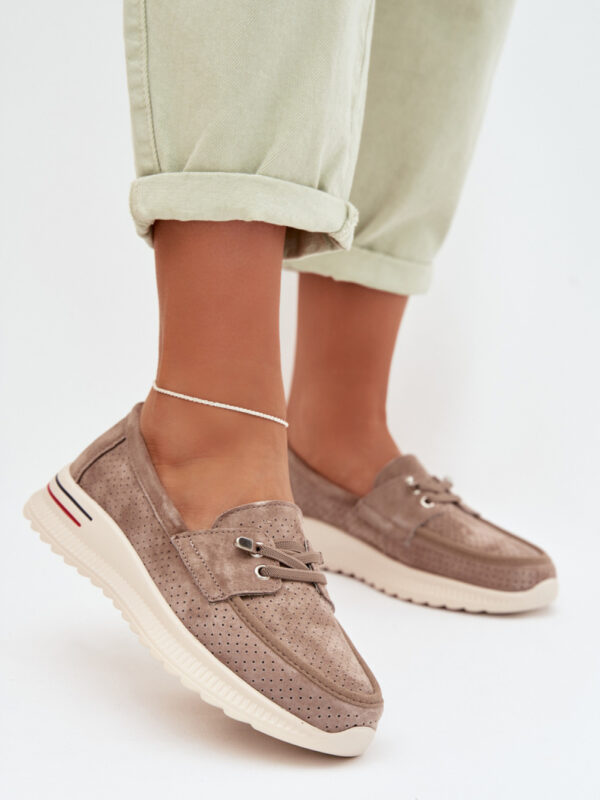 Półbuty Model Selorette 26PB18-29 Beige - Step in style