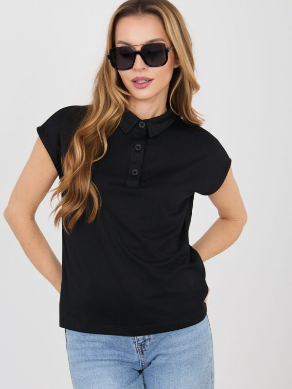Tshirt Damski Model D17029M02856A Black - Sublevel