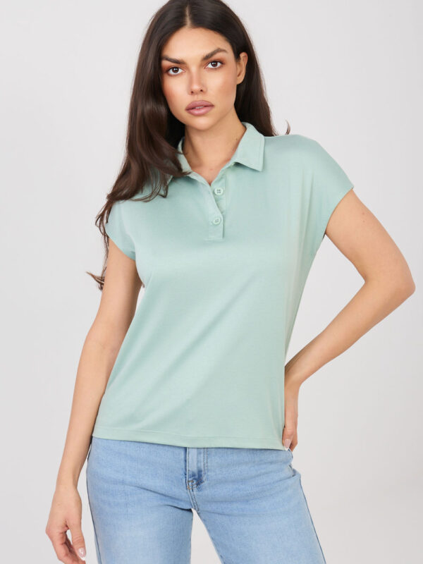 Tshirt Damski Model D17029M02856A Pistacja - Sublevel