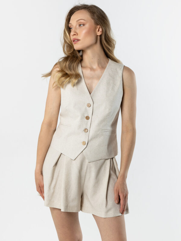 Kamizelka Model A775 Beige - awama