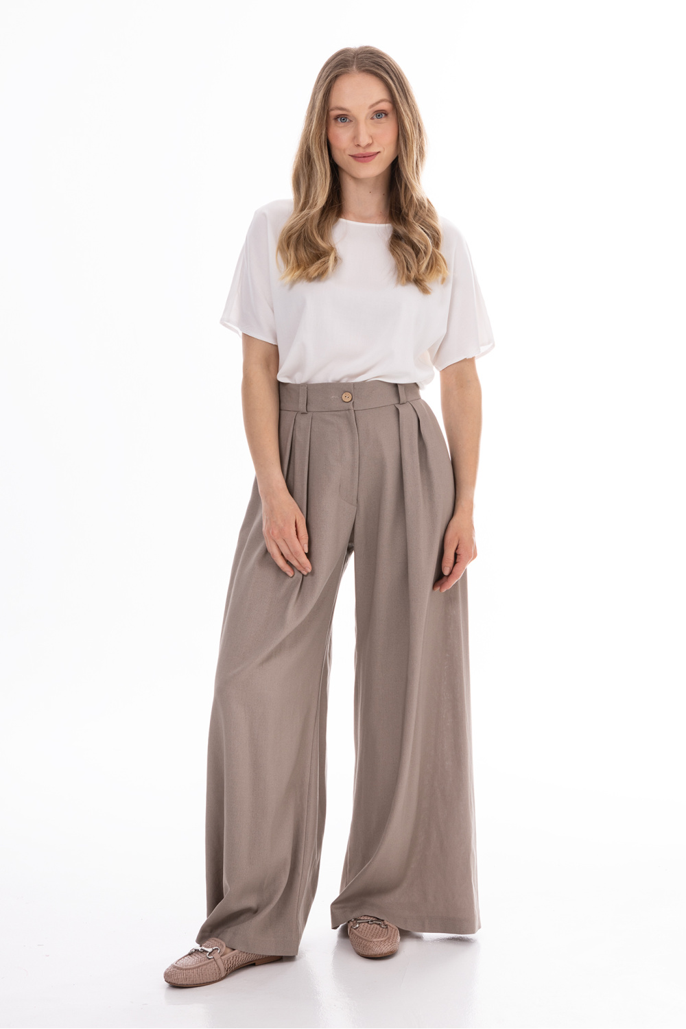 Spodnie Damskie Model A772 Latte - awama