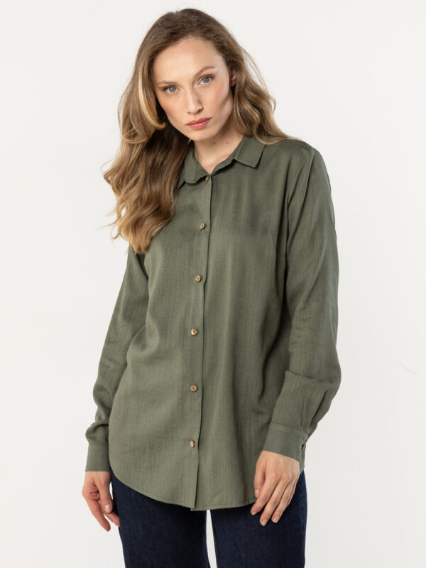 Koszula Damska Model A768 Khaki - awama