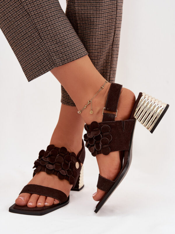 Sandały Model DA CR61-3145 Czekolada - Step in style