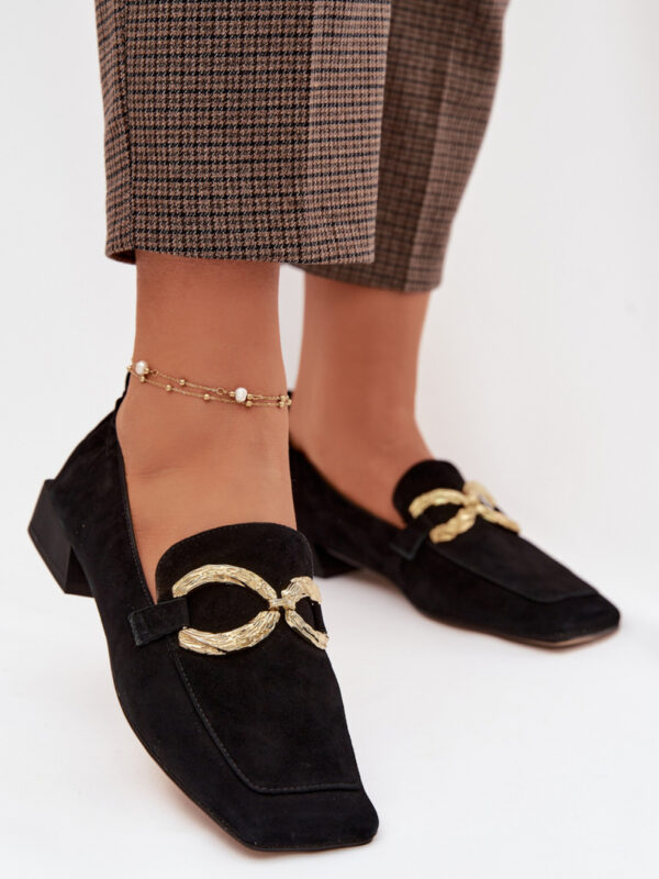 Mokasyny Model DA CR61-3115 Black - Step in style