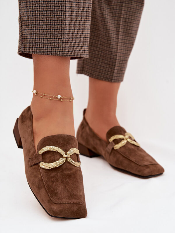 Mokasyny Model DA CR61-3115 Brown - Step in style