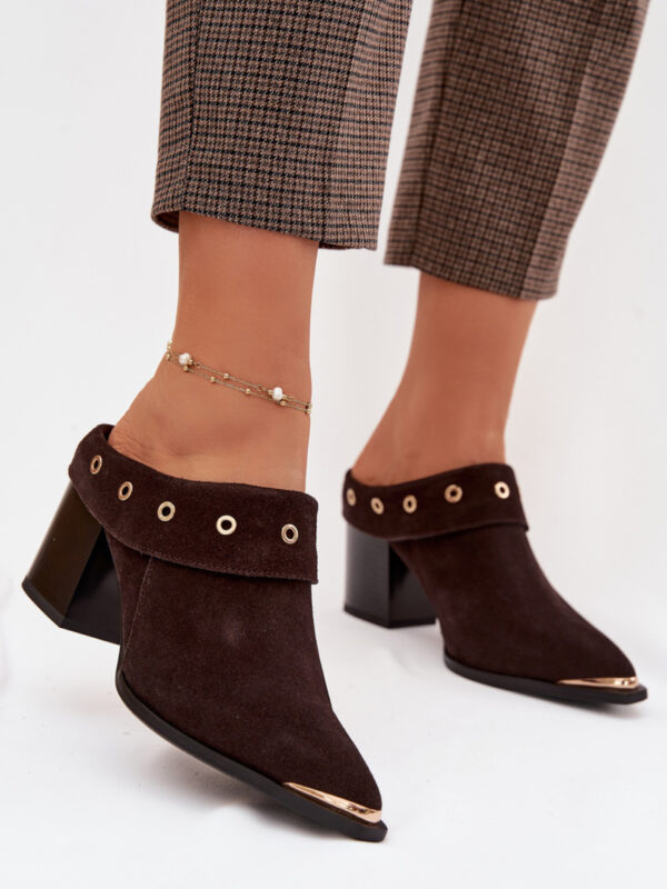 Sandał Klapki Model DA CR61-3059 Czekolada - Step in style