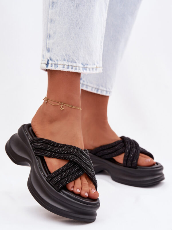 Sandał Klapki Model Eslira YL5060 Black - Step in style