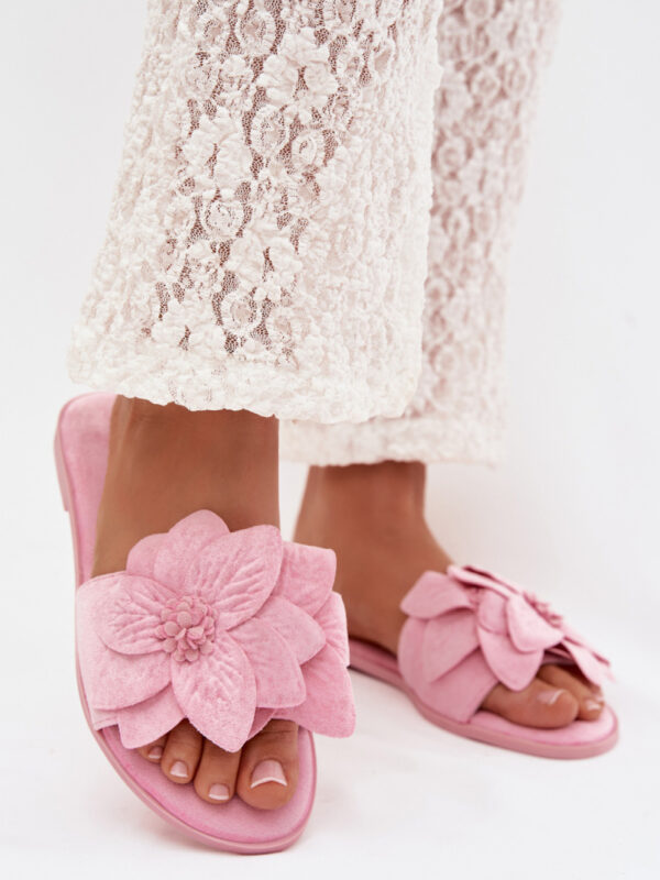 Sandał Klapki Model Elzoria J502-4 Pink - Step in style