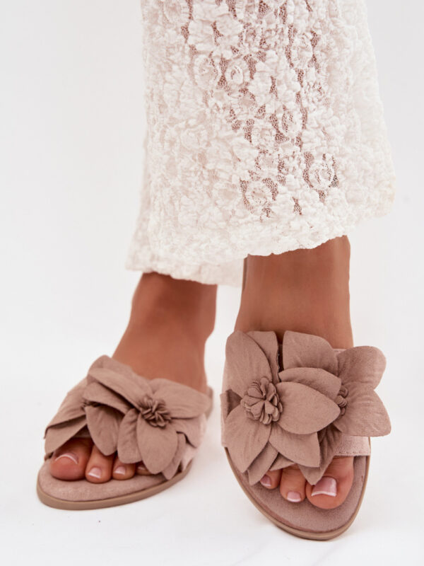 Sandał Klapki Model Elzoria J502-3 Beige - Step in style