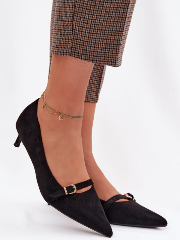 Czółenka Model Pirela 2753 Black - Step in style