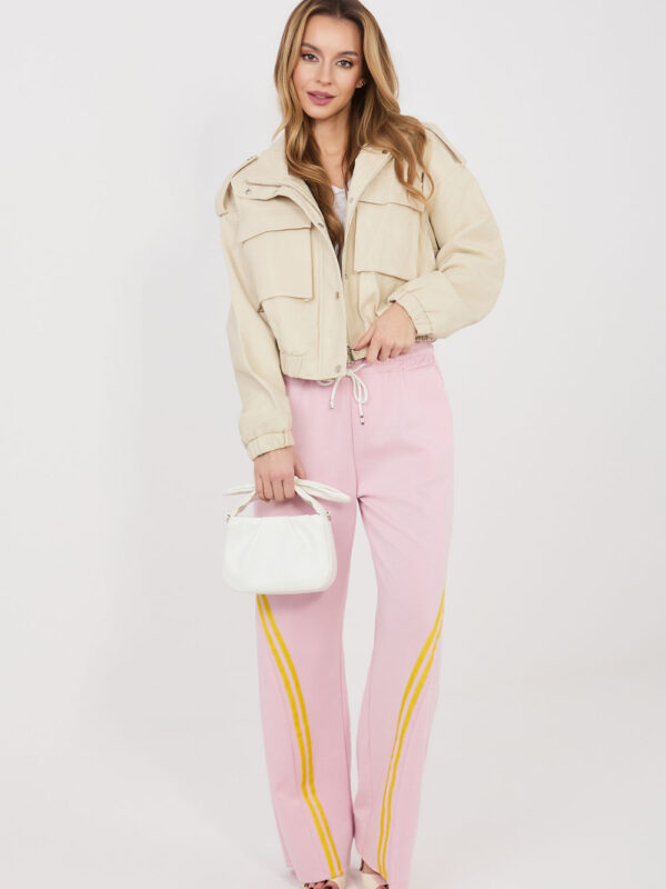 Spodnie Dresowe Model IT-DR-22168.66 Light Pink - Rue Paris