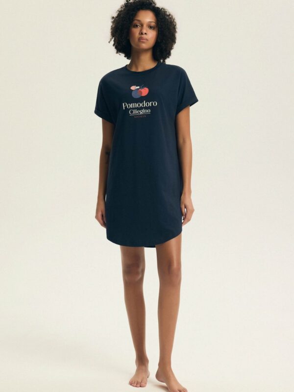 Koszulka nocna Koszula Nocna Model Dessie 43726 Navy - Henderson