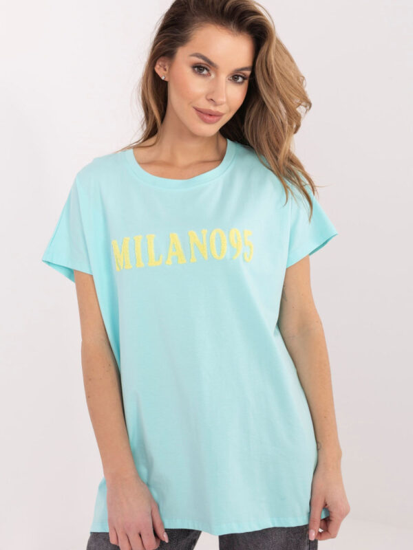 Tshirt Damski Model RV-TS-A1206.84 Mint - Relevance