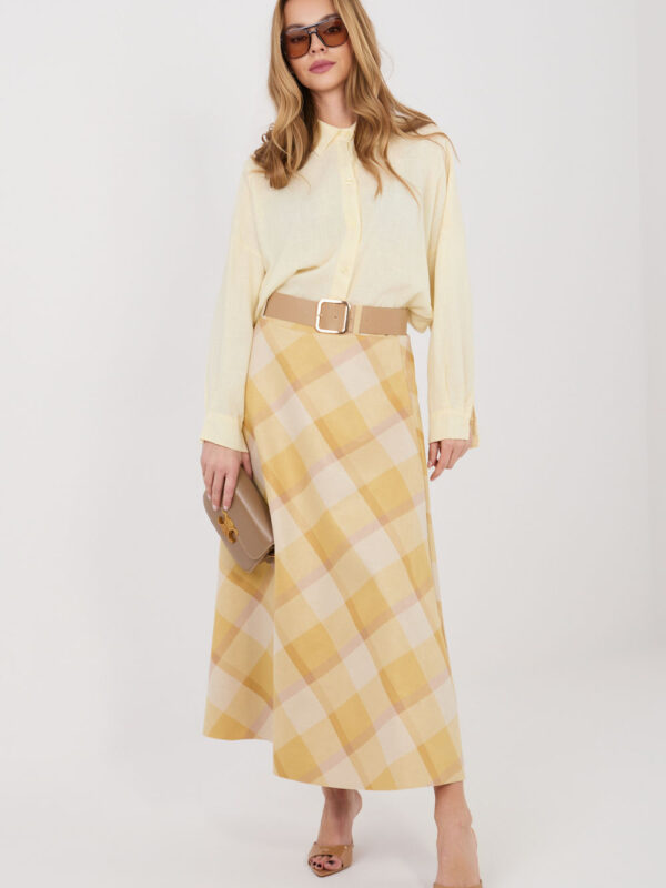 Spódnica Model IT-SD-23296-1.85 Yellow - Italy Moda