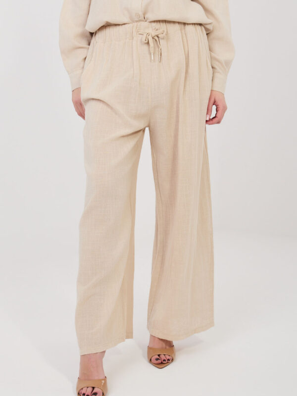 Spodnie Damskie Model IT-SP-2873.02 Beige - Italy Moda